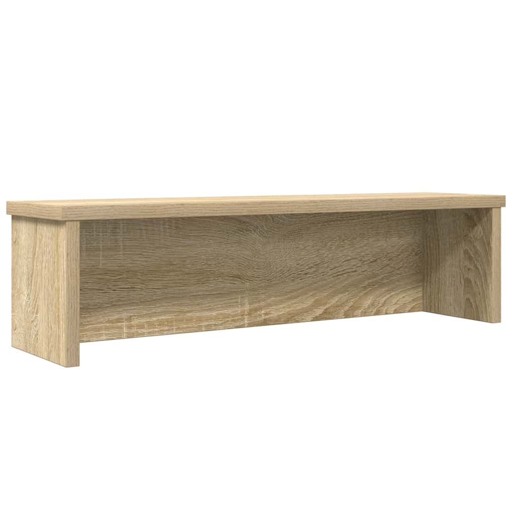 køkkenstativ kan stables 60x15x16 cm konstrueret træ sonoma-eg