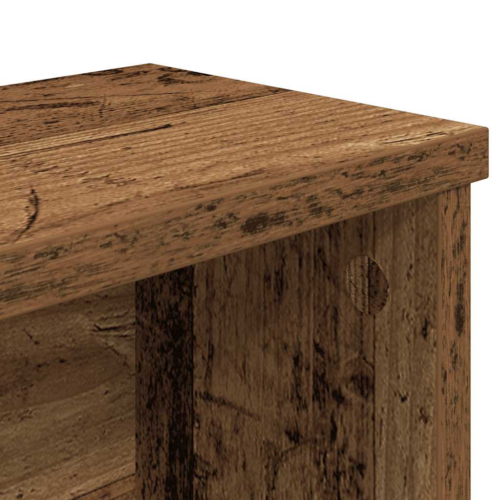 køkkenreoler kan stables 2 stk. 60x15x16 cm antikt træ