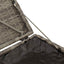 havestole med hynder 2 stk. 40x40x43 cm polyrattan grå
