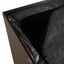 opbevaringsboks til haven 110x50x58 cm polyrattan brun