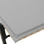 liggestol med hynde polyrattan beige