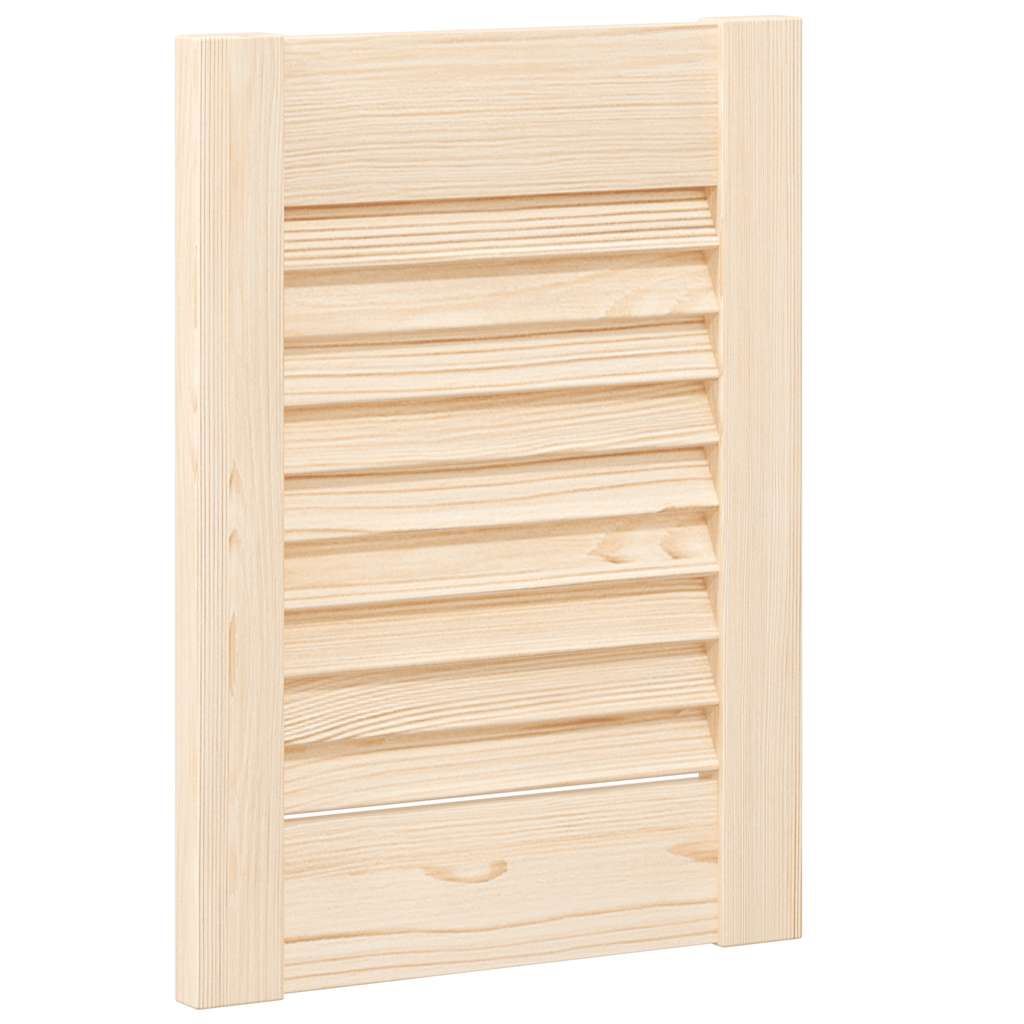 skabslåge 39,5x29,5 cm lameldesign massivt fyrretræ