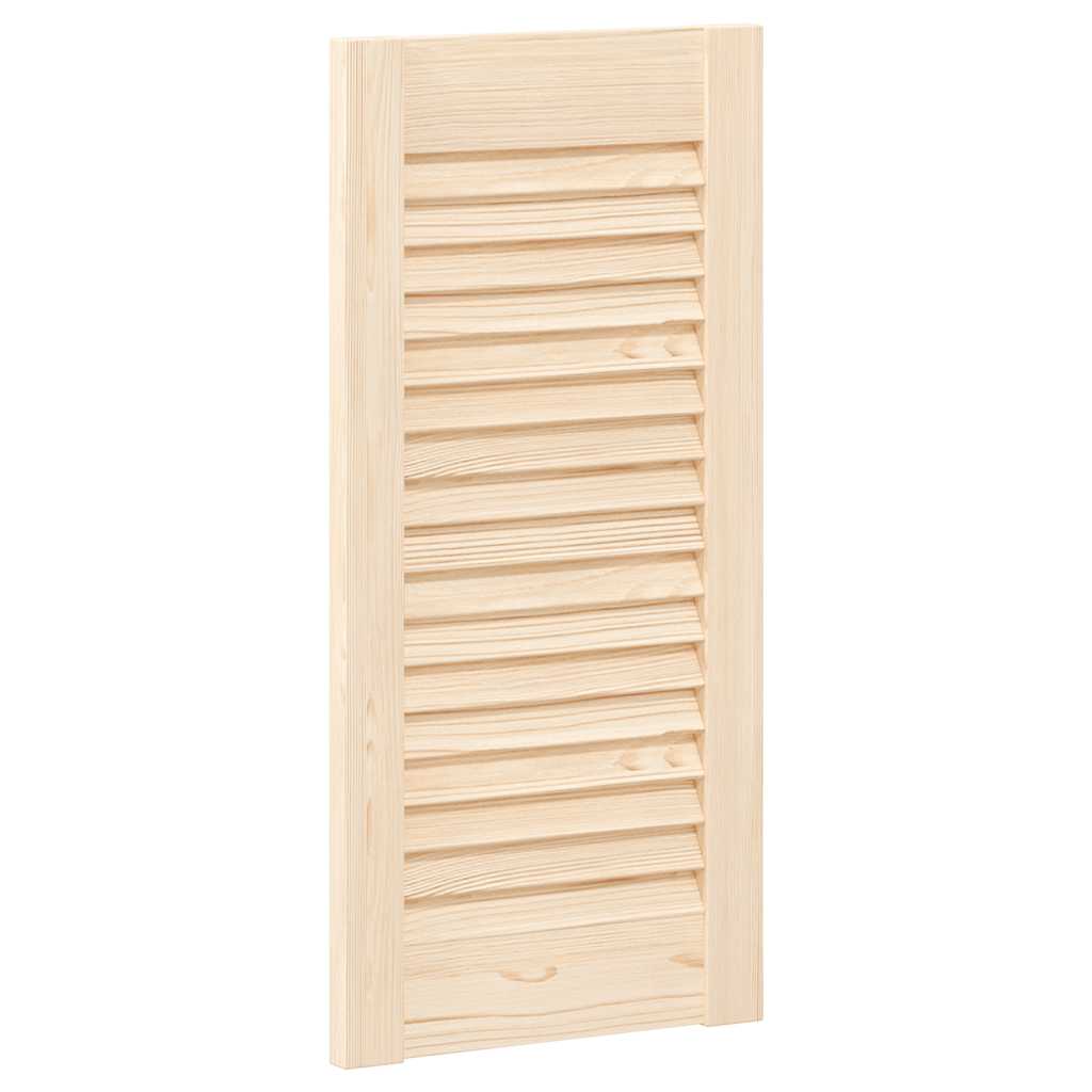 skabslåger 2 stk. 61,5x29,5 cm lameldesign massivt fyrretræ