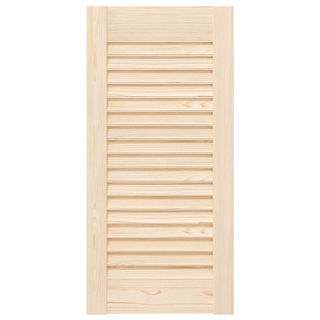 skabslåger 2 stk. 61,5x29,5 cm lameldesign massivt fyrretræ