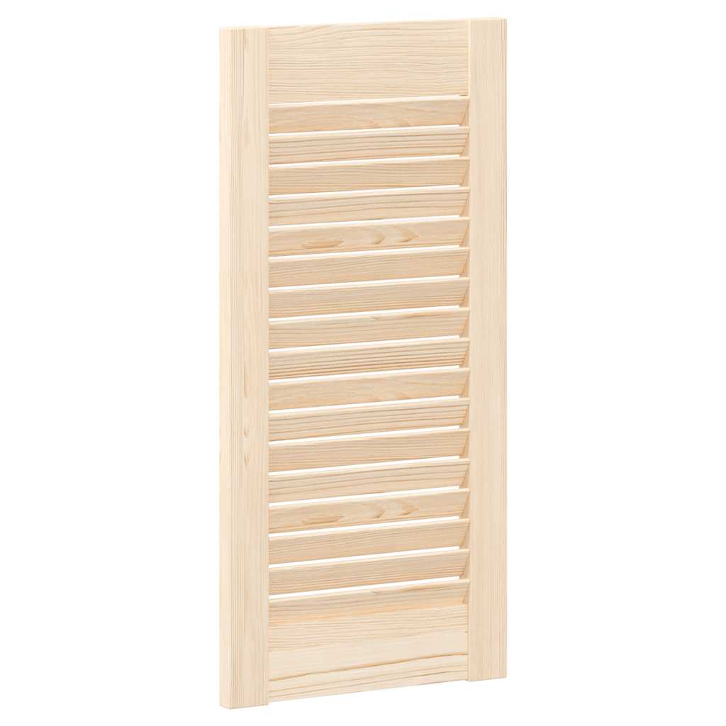 skabslåger 2 stk. 61,5x29,5 cm lameldesign massivt fyrretræ