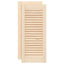skabslåger 2 stk. 69x29,5 cm lameldesign massivt fyrretræ