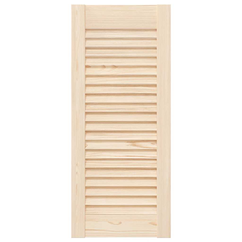 skabslåger 2 stk. 69x29,5 cm lameldesign massivt fyrretræ