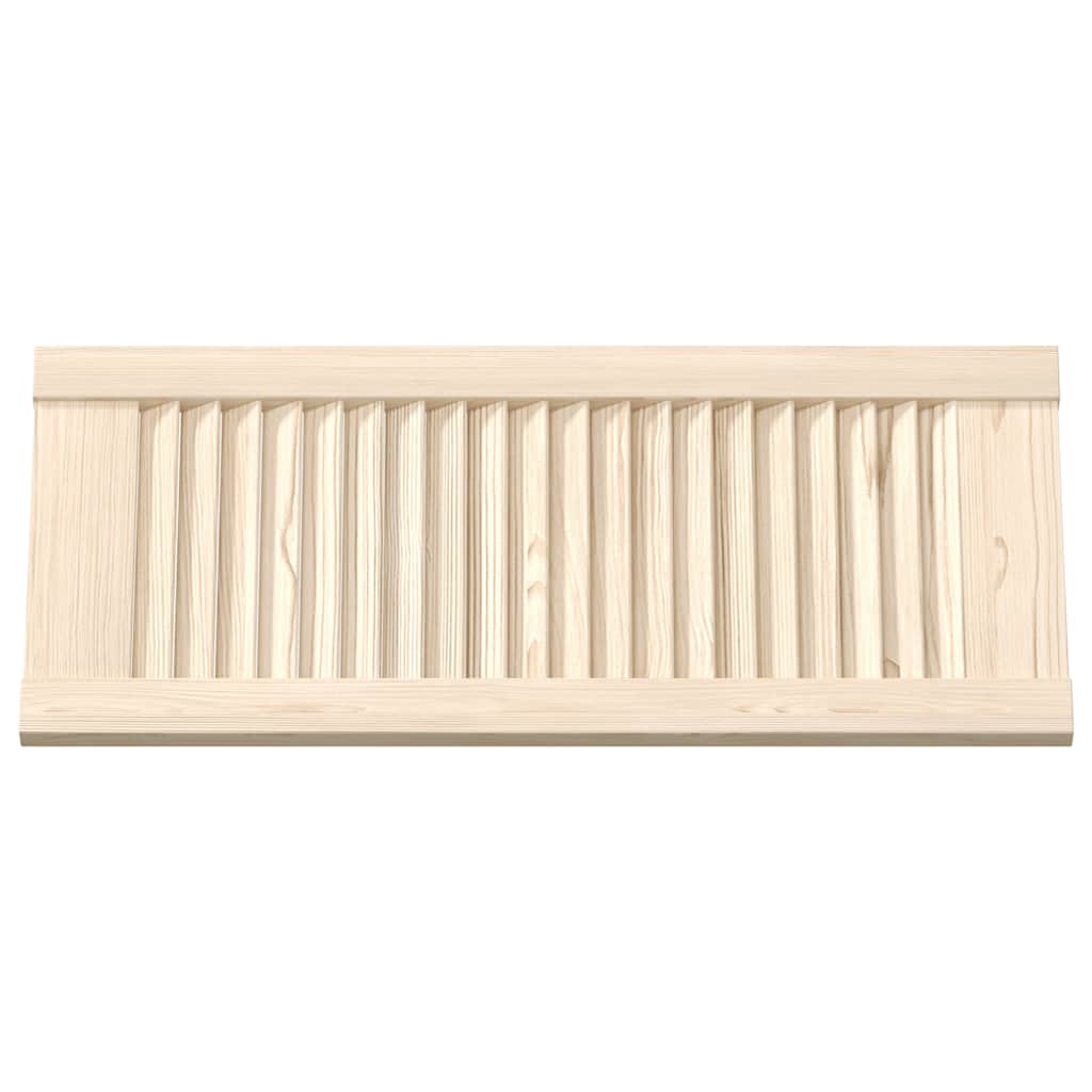 skabslåger 2 stk. 69x29,5 cm lameldesign massivt fyrretræ