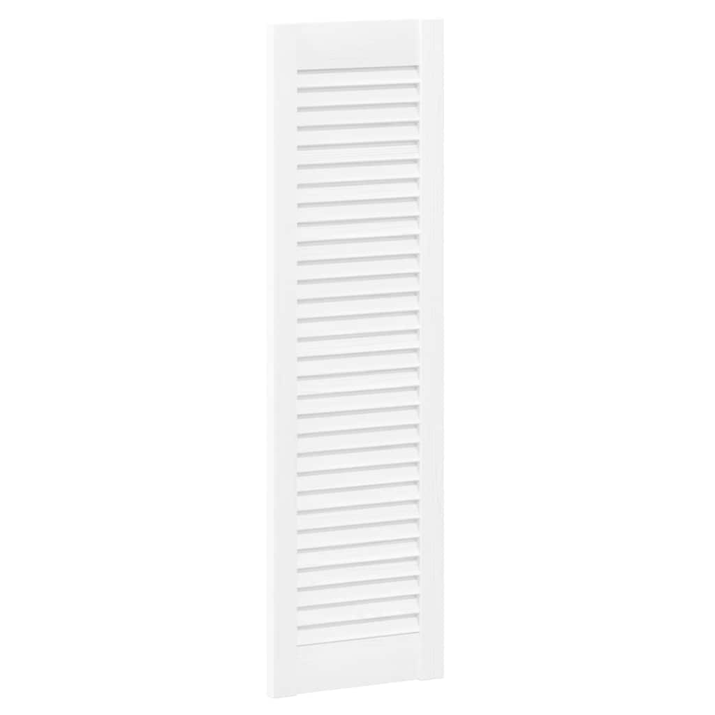 skabslåger 2 stk. 99x29,5 cm lameldesign hvid