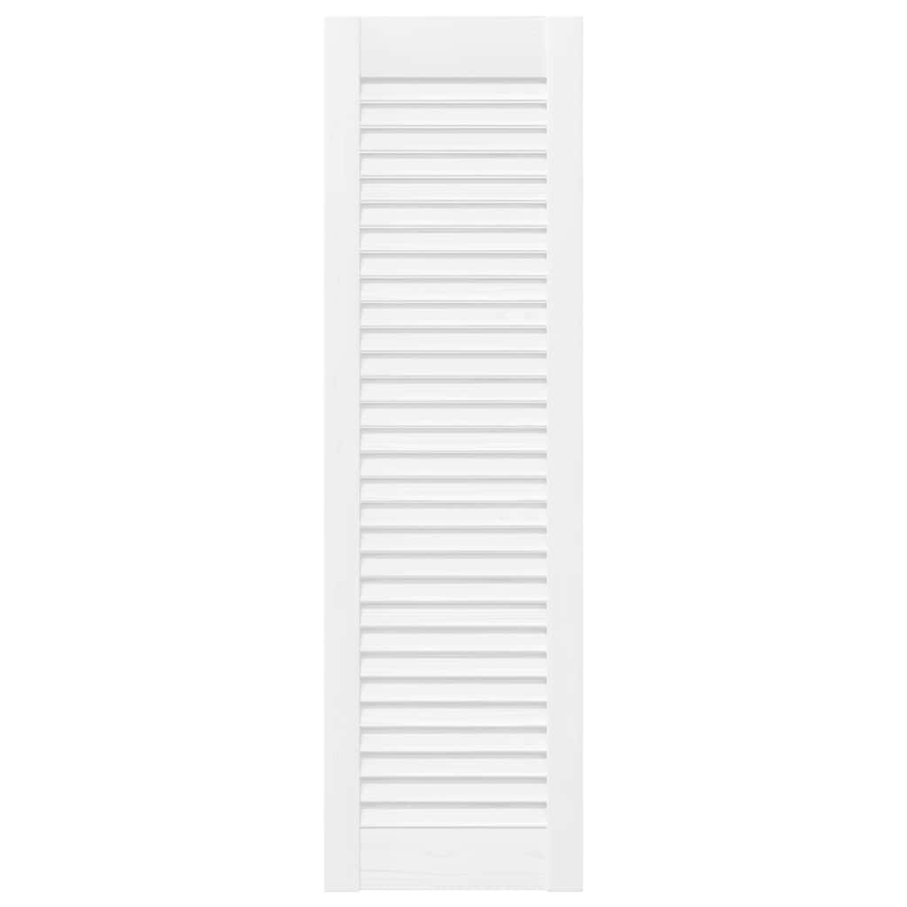 skabslåger 2 stk. 99x29,5 cm lameldesign hvid