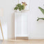 skabslåger 2 stk. 99x29,5 cm lameldesign hvid
