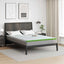 Madras topper Hvid og grøn 140 x 190 cm Jacquard Stof