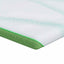 Madras topper Hvid og grøn 80 x 200 cm Jacquard Stof