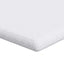 Madras topper Hvid 120 x 200 cm Jacquard Stof