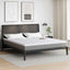 Madras topper Hvid 180 x 200 cm Jacquard Stof