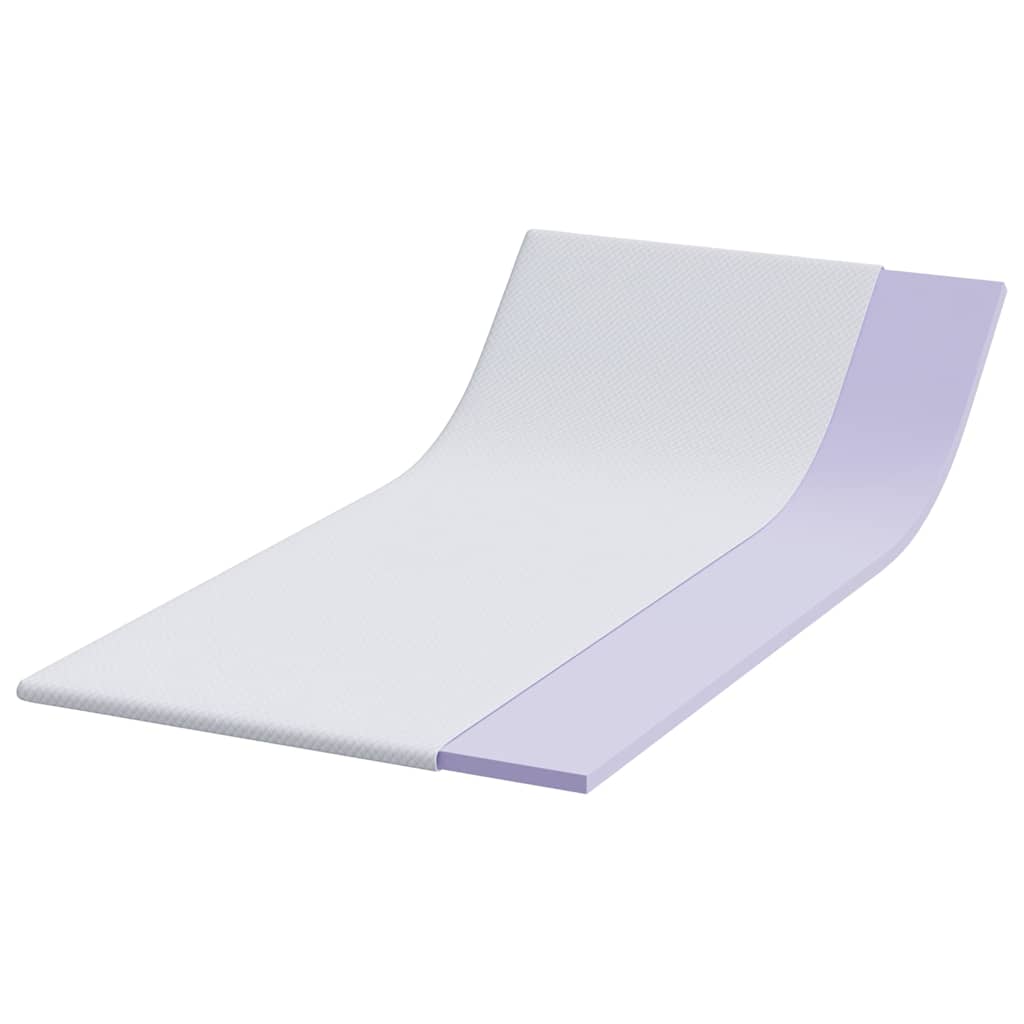 Minde skum madras top 90 x 190 cm Thick Stof-100% polyester