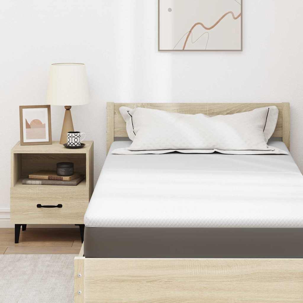 Minde skum madras top 90 x 200 cm 3,5 cm Thick Blød Hvid