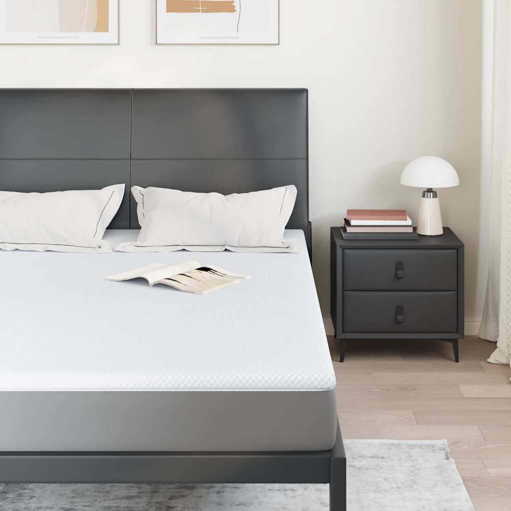 Minde skum madras top 140 x 190 cm Thick Stof-100% polyester