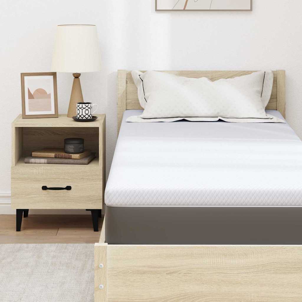 Minde skum madras top 70 x 200 cm Thick Stof-100% polyester