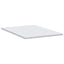 Minde skum madras top 140 x 190 cm Thick Stof-100% polyester