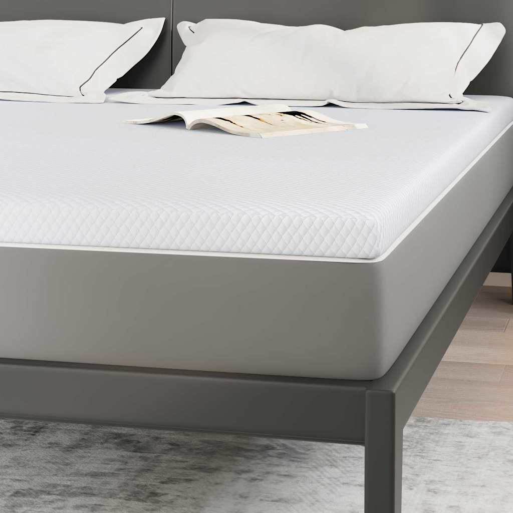 Minde skum madras top 200 x 200 x 5 cm Thick Blød Hvid