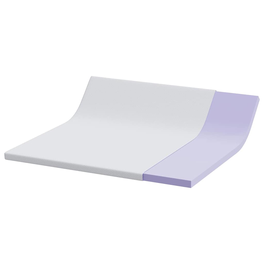 Minde skum madras top 200 x 200 x 5 cm Thick Blød Hvid