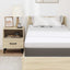 Minde skum madras top 80 x 200 cm Thick Stof-100% polyester