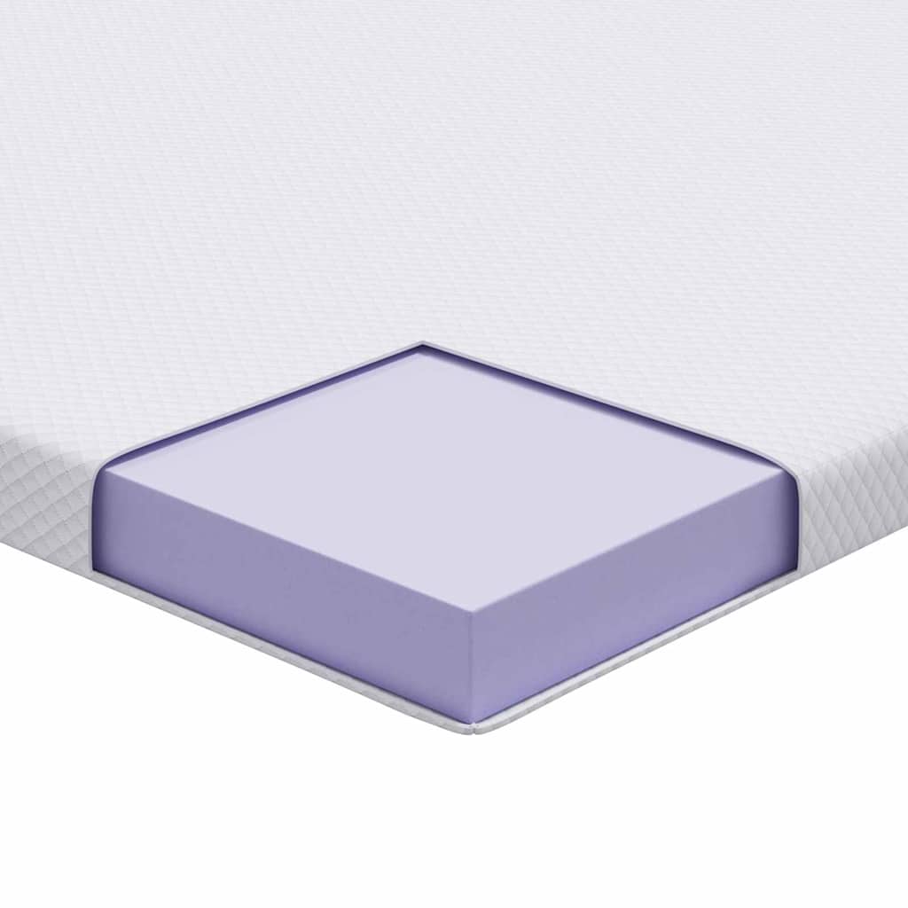 Minde skum madras top 140 x 200 cm Thick Stof-100% polyester
