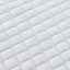 Minde skum madras top 70 x 200 cm Thick Stof-100% polyester