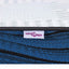 Madras topper 70 x 200 cm tyk Jacquard stof Hvid