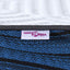 Madras topper Hvid 160 x 200 cm Jacquard stof