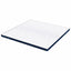 Madras topper Hvid 200 x 200 cm Jacquard stof