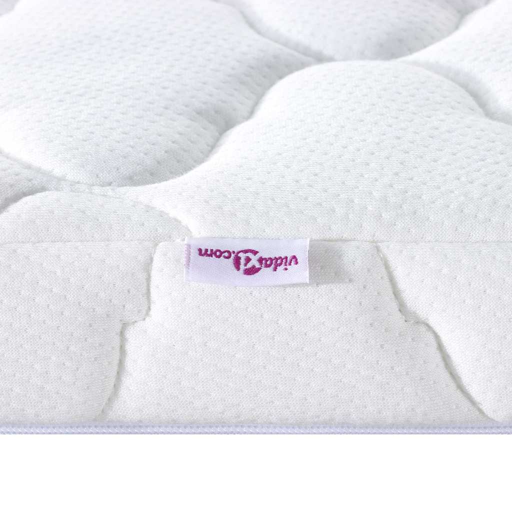 Kokos toppers Hvid 70 x 200 cm Jacquard stof