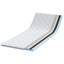 Kokos toppers Hvid 80 x 200 cm Jacquard stof