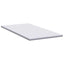 Kokos toppers Hvid 120 x 200 cm Jacquard stof