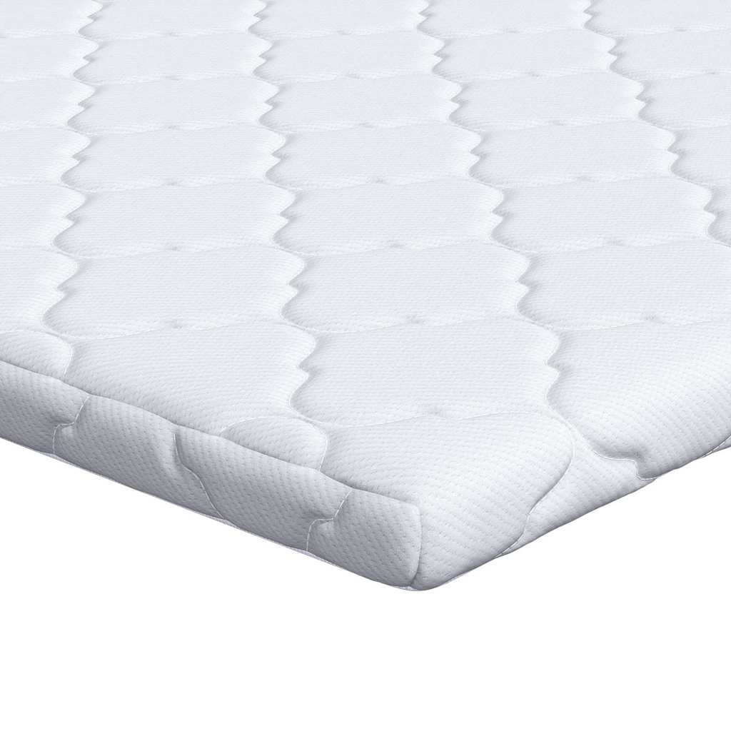Kokos toppers Hvid 140 x 190 cm Jacquard stof