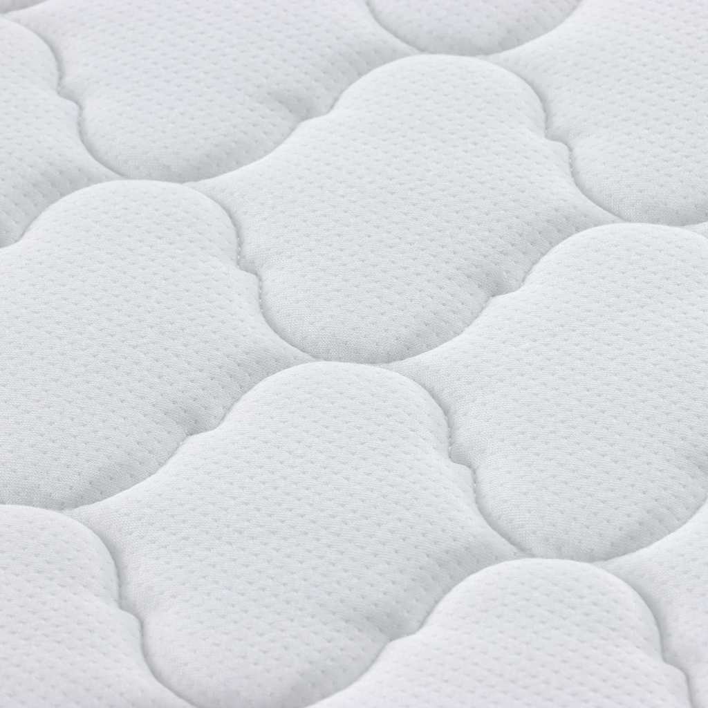 Kokos toppers Hvid 180 x 200 cm Jacquard stof