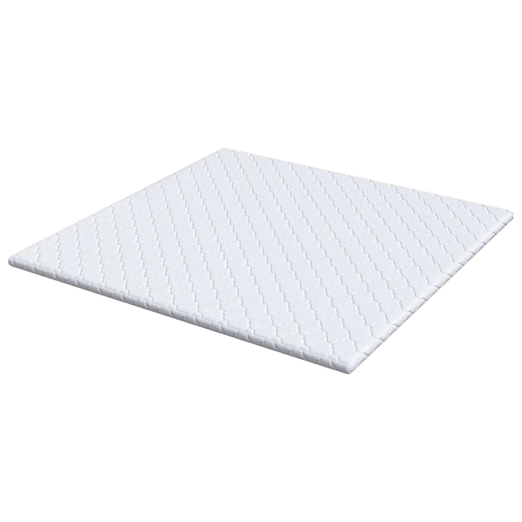 Kokos toppers Hvid 200 x 200 cm Jacquard stof
