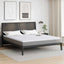Madras topper Hvid 200 x 200 cm Strikket stof