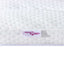 Madras topper Hvid 120 x 200 cm Strikket stof