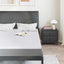 Madras topper Hvid 140 x 190 cm Strikket stof