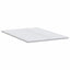 Madras topper Hvid 140 x 200 cm Strikket stof
