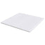 Madras topper Hvid 200 x 200 cm Strikket stof