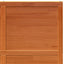 Ladedør Voksbrun 100 x 208 cm Massivt fyrretræ