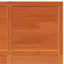 Ladedør Voksbrun 90 x 208 cm Massivt fyrretræ