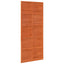 Ladedør Voksbrun 90 x 208 cm Massivt fyrretræ