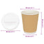 kaffekopper af papir med låg 1000 stk. 8oz 200ml