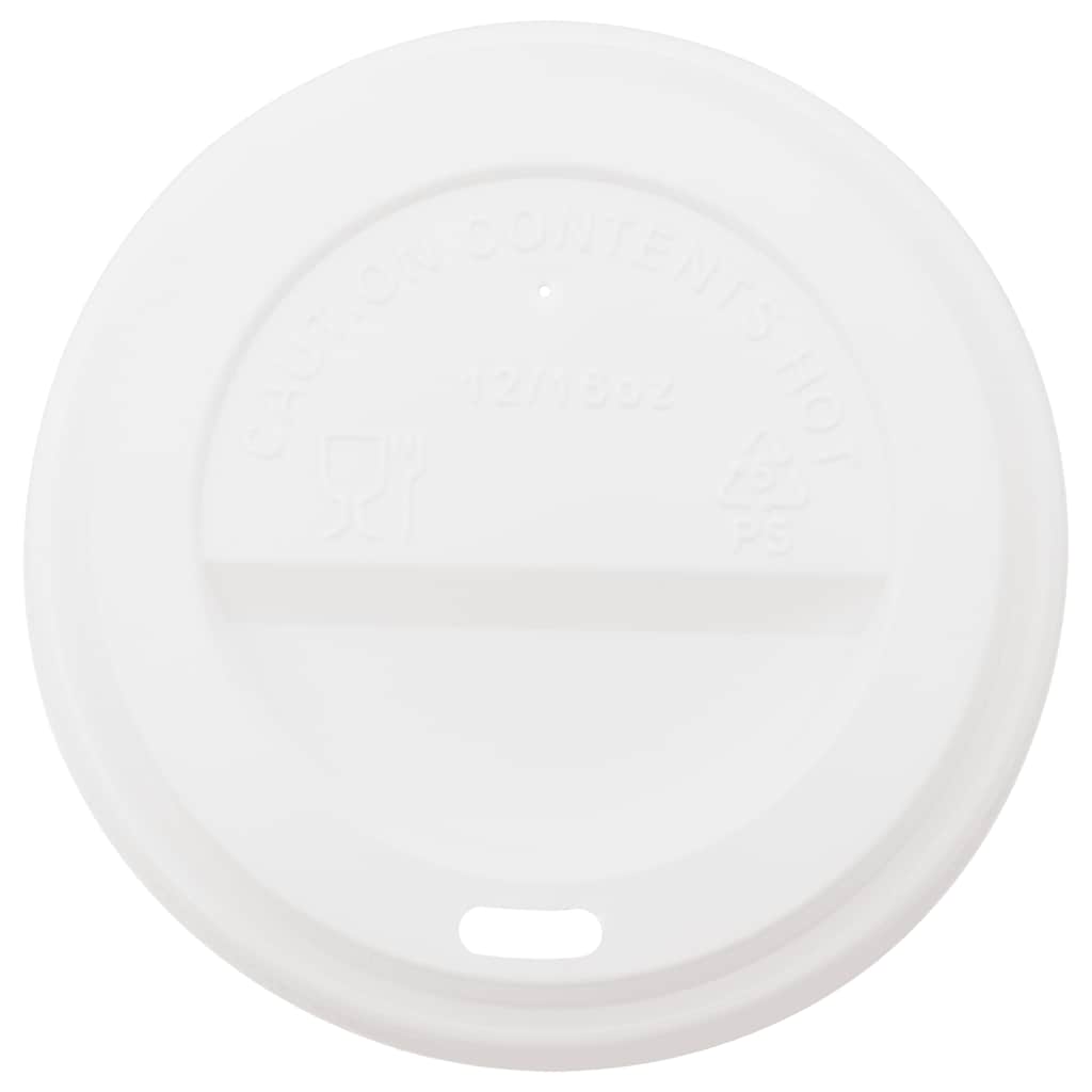 kaffekopper af papir med låg 1000 stk. 16oz 400ml