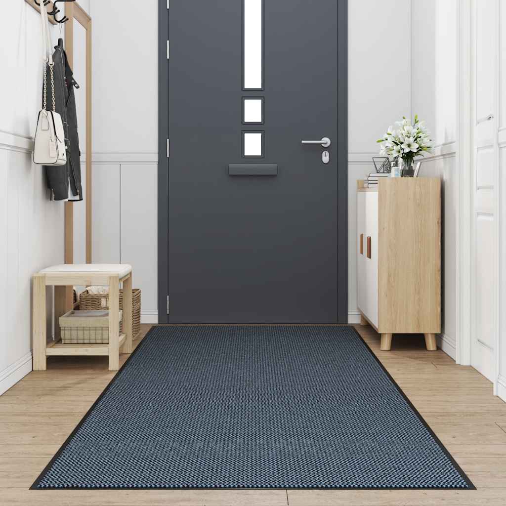 Dørmåtte Blå 115x400 cm
