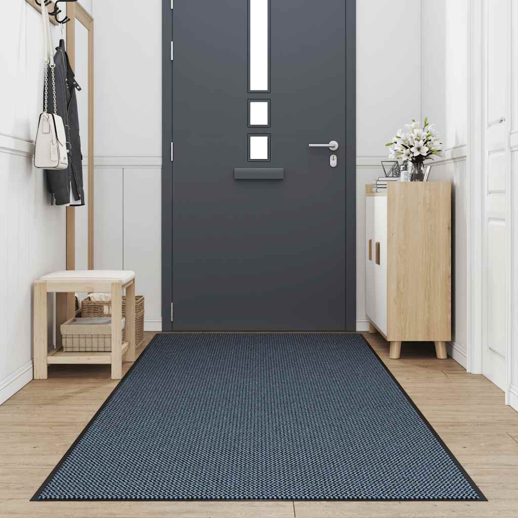 Dørmåtte Blå 115x500 cm